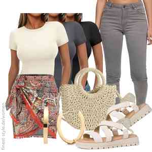 Top frauen-Outfit im Finest-Trend-Style für ein selbstbewusstes Modegefühl mit tollen Produkten