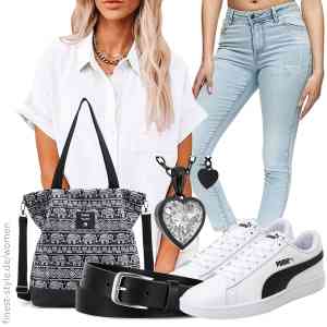 Top frauen-Outfit im Finest-Trend-Style für ein selbstbewusstes Modegefühl mit tollen Produkten
