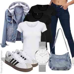 Top frauen-Outfit im Finest-Trend-Style für ein selbstbewusstes Modegefühl mit tollen Produkten