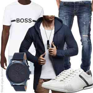 Top herren-Outfit im Finest-Trend-Style für ein selbstbewusstes Modegefühl mit tollen Produkten