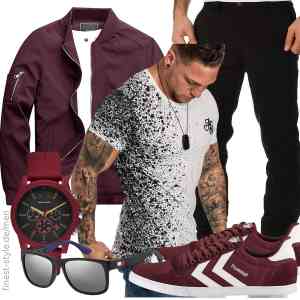 Top herren-Outfit im Finest-Trend-Style für ein selbstbewusstes Modegefühl mit tollen Produkten