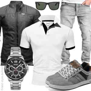 Top herren-Outfit im Finest-Trend-Style für ein selbstbewusstes Modegefühl mit tollen Produkten