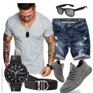 Top herren-Outfit im Finest-Trend-Style für ein selbstbewusstes Modegefühl mit tollen Produkten