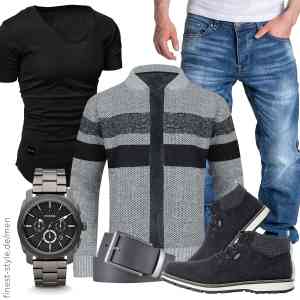Top herren-Outfit im Finest-Trend-Style für ein selbstbewusstes Modegefühl mit tollen Produkten