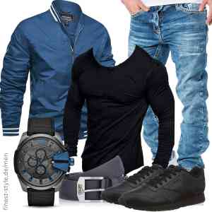 Top herren-Outfit im Finest-Trend-Style für ein selbstbewusstes Modegefühl mit tollen Produkten