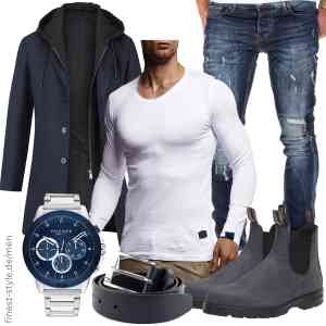 Top herren-Outfit im Finest-Trend-Style für ein selbstbewusstes Modegefühl mit tollen Produkten