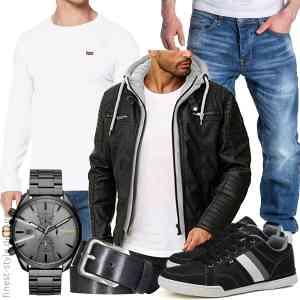 Top herren-Outfit im Finest-Trend-Style für ein selbstbewusstes Modegefühl mit tollen Produkten