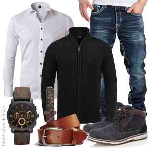 Top herren-Outfit im Finest-Trend-Style für ein selbstbewusstes Modegefühl mit tollen Produkten