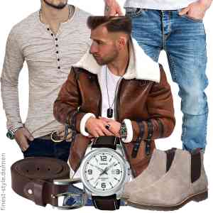 Top herren-Outfit im Finest-Trend-Style für ein selbstbewusstes Modegefühl mit tollen Produkten