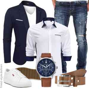 Top herren-Outfit im Finest-Trend-Style für ein selbstbewusstes Modegefühl mit tollen Produkten