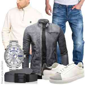 Top herren-Outfit im Finest-Trend-Style für ein selbstbewusstes Modegefühl mit tollen Produkten