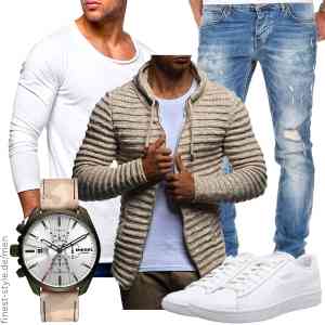 Top herren-Outfit im Finest-Trend-Style für ein selbstbewusstes Modegefühl mit tollen Produkten