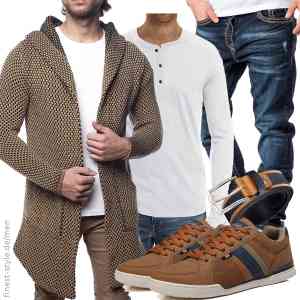 Top herren-Outfit im Finest-Trend-Style für ein selbstbewusstes Modegefühl mit tollen Produkten