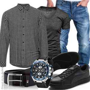 Top herren-Outfit im Finest-Trend-Style für ein selbstbewusstes Modegefühl mit tollen Produkten