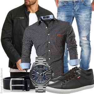 Top herren-Outfit im Finest-Trend-Style für ein selbstbewusstes Modegefühl mit tollen Produkten