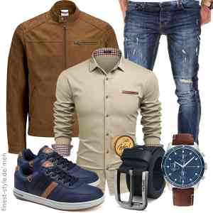 Top herren-Outfit im Finest-Trend-Style für ein selbstbewusstes Modegefühl mit tollen Produkten