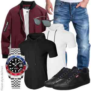 Top herren-Outfit im Finest-Trend-Style für ein selbstbewusstes Modegefühl mit tollen Produkten