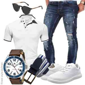 Top herren-Outfit im Finest-Trend-Style für ein selbstbewusstes Modegefühl mit tollen Produkten