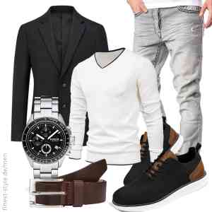 Top herren-Outfit im Finest-Trend-Style für ein selbstbewusstes Modegefühl mit tollen Produkten