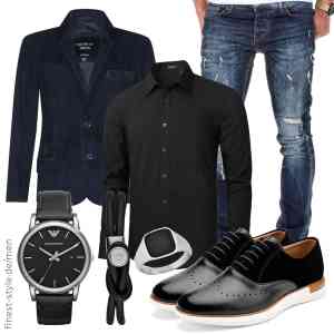 Top herren-Outfit im Finest-Trend-Style für ein selbstbewusstes Modegefühl mit tollen Produkten