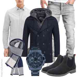 Top herren-Outfit im Finest-Trend-Style für ein selbstbewusstes Modegefühl mit tollen Produkten