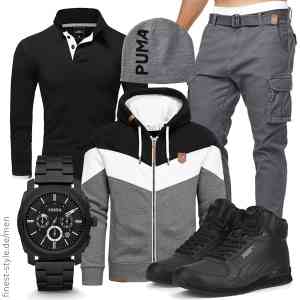 Top herren-Outfit im Finest-Trend-Style für ein selbstbewusstes Modegefühl mit tollen Produkten