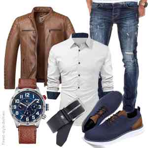 Top herren-Outfit im Finest-Trend-Style für ein selbstbewusstes Modegefühl mit tollen Produkten