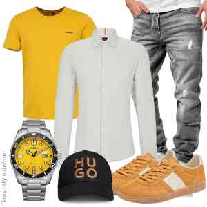 Top herren-Outfit im Finest-Trend-Style für ein selbstbewusstes Modegefühl mit tollen Produkten