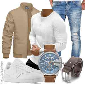 Top herren-Outfit im Finest-Trend-Style für ein selbstbewusstes Modegefühl mit tollen Produkten