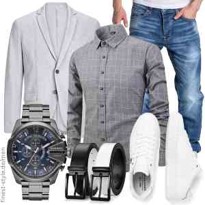 Top herren-Outfit im Finest-Trend-Style für ein selbstbewusstes Modegefühl mit tollen Produkten