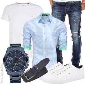 Top herren-Outfit im Finest-Trend-Style für ein selbstbewusstes Modegefühl mit tollen Produkten