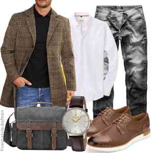 Top herren-Outfit im Finest-Trend-Style für ein selbstbewusstes Modegefühl mit tollen Produkten