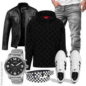 Top herren-Outfit im Finest-Trend-Style für ein selbstbewusstes Modegefühl mit tollen Produkten