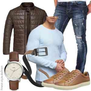 Top herren-Outfit im Finest-Trend-Style für ein selbstbewusstes Modegefühl mit tollen Produkten