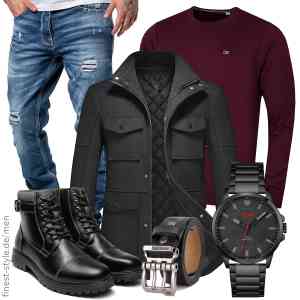 Top herren-Outfit im Finest-Trend-Style für ein selbstbewusstes Modegefühl mit tollen Produkten