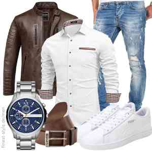 Top herren-Outfit im Finest-Trend-Style für ein selbstbewusstes Modegefühl mit tollen Produkten