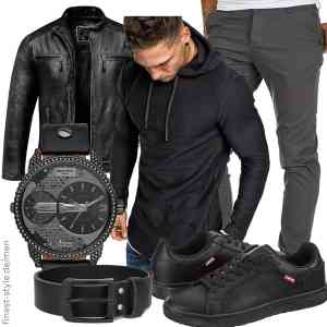 Top herren-Outfit im Finest-Trend-Style für ein selbstbewusstes Modegefühl mit tollen Produkten