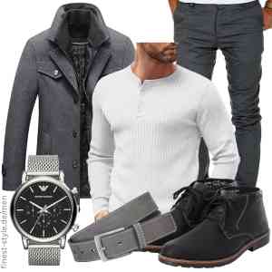 Top herren-Outfit im Finest-Trend-Style für ein selbstbewusstes Modegefühl mit tollen Produkten