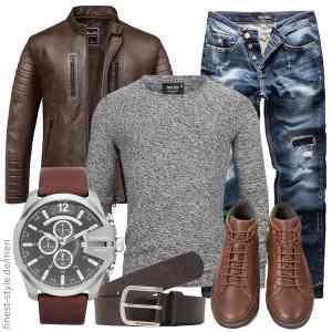 Top herren-Outfit im Finest-Trend-Style für ein selbstbewusstes Modegefühl mit tollen Produkten