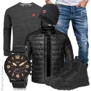 Top herren-Outfit im Finest-Trend-Style für ein selbstbewusstes Modegefühl mit tollen Produkten