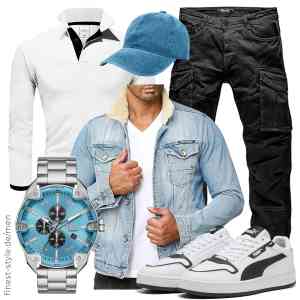 Top herren-Outfit im Finest-Trend-Style für ein selbstbewusstes Modegefühl mit tollen Produkten