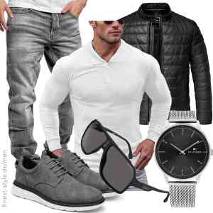 Top herren-Outfit im Finest-Trend-Style für ein selbstbewusstes Modegefühl mit tollen Produkten