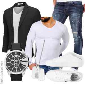 Top herren-Outfit im Finest-Trend-Style für ein selbstbewusstes Modegefühl mit tollen Produkten