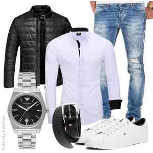 Top herren-Outfit im Finest-Trend-Style für ein selbstbewusstes Modegefühl mit tollen Produkten