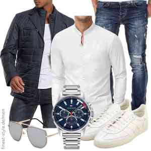 Top herren-Outfit im Finest-Trend-Style für ein selbstbewusstes Modegefühl mit tollen Produkten