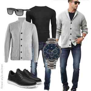 Top herren-Outfit im Finest-Trend-Style für ein selbstbewusstes Modegefühl mit tollen Produkten