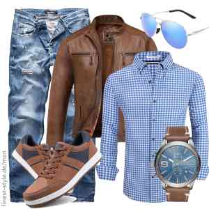 Top herren-Outfit im Finest-Trend-Style für ein selbstbewusstes Modegefühl mit tollen Produkten