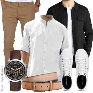 Top herren-Outfit im Finest-Trend-Style für ein selbstbewusstes Modegefühl mit tollen Produkten