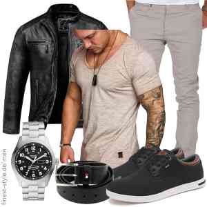 Top herren-Outfit im Finest-Trend-Style für ein selbstbewusstes Modegefühl mit tollen Produkten