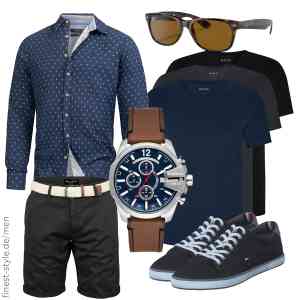 Top herren-Outfit im Finest-Trend-Style für ein selbstbewusstes Modegefühl mit tollen Produkten